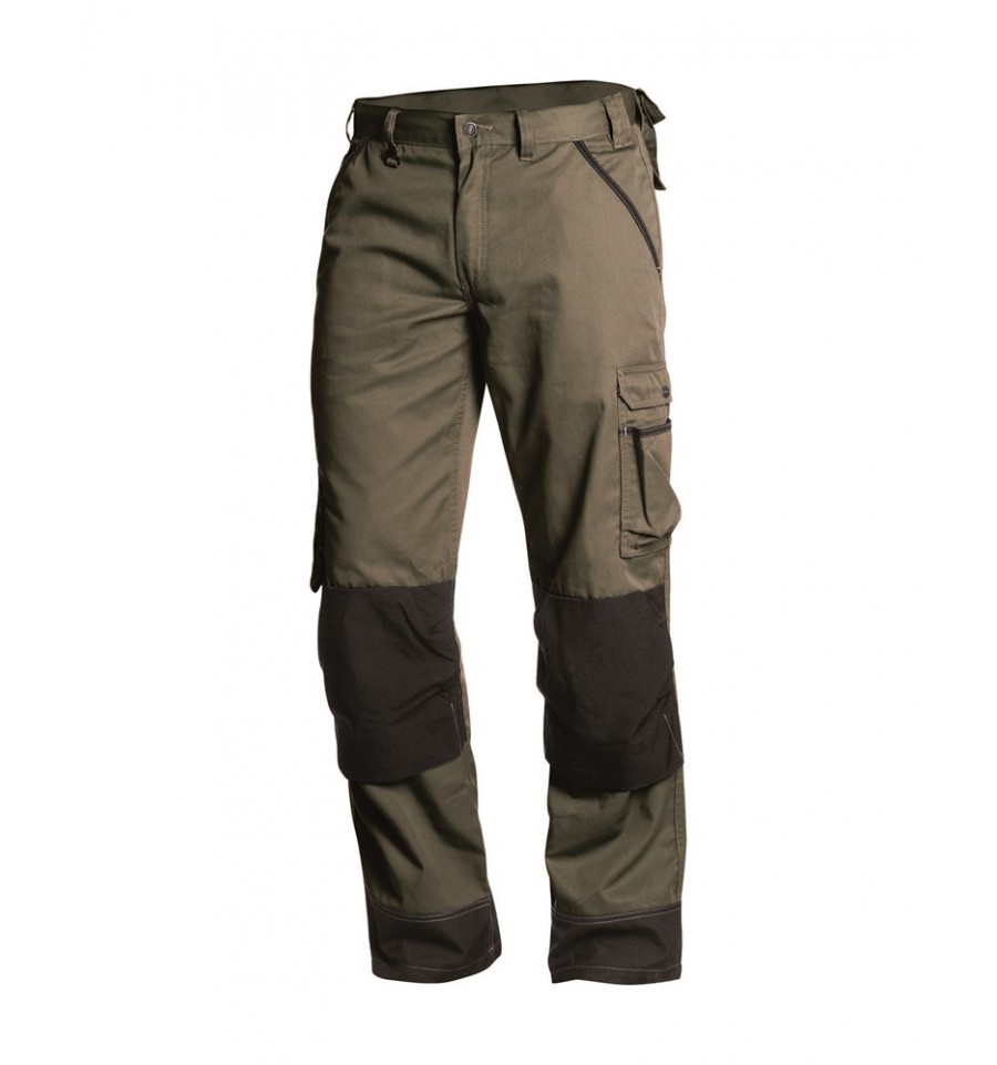 BLAKLADER  Pantalon de travail paysagiste homme Vert armée/Noir -  145418354699