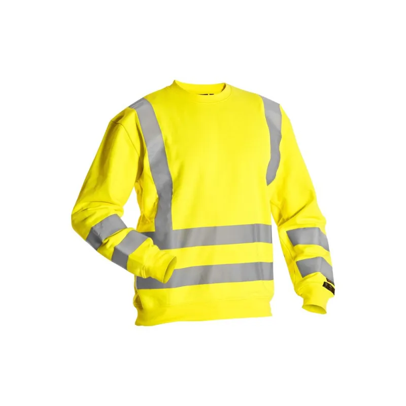 Sweatshirt pull de travail Multinormes Jaune - BLAKLADER - 308717503300