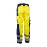 Pantalon de travail Femme Haute Visibilité Jaune et Marine-BLAKLADER-159318043389