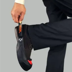 Sur-chaussures de sécurité antiglisse avec embout de sécurité VISITOR - TIGERGRIP