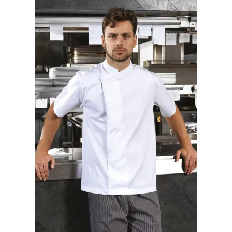 Tunique chef de cuisine manches courtes - Hôtellerie - Restauration - PREMIER - PR668