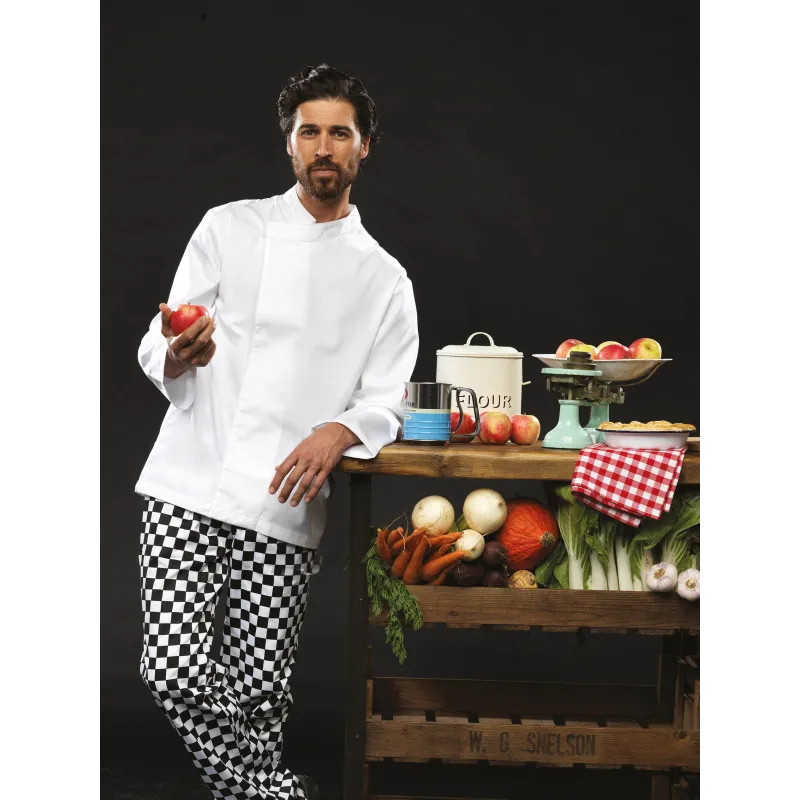 Tunique chef de cuisine manches longues - Hôtellerie - Restauration - PREMIER - PR669