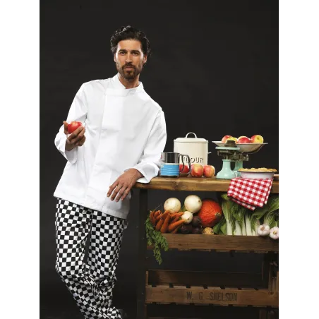 Tunique chef de cuisine manches longues - Hôtellerie - Restauration - PREMIER - PR669