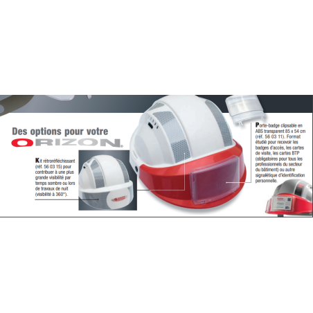 porte badge clipsable