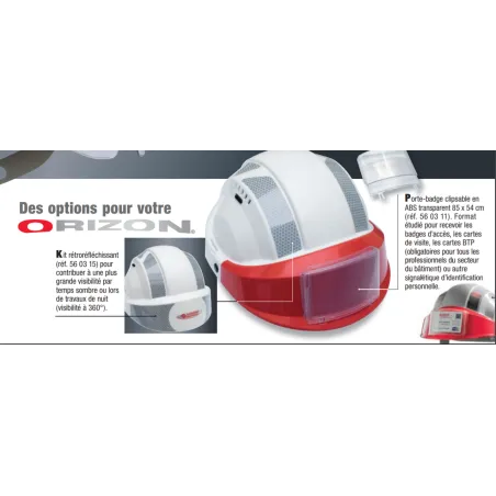 Kit rétro réfléchissant pour casque