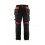 Pantalon de travail artisan bicolore poches libres Gris/Noir - BLAKLADER - 150318609499