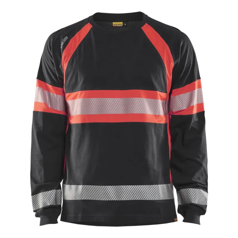 T-SHIRT MANCHES LONGUES HAUTE-VISIBILITÉ