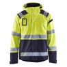 VESTE HARDSHELL STRETCH 2D HAUTE-VISIBILITE