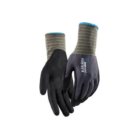 Gants de Travail Enduits de Nitrile Microporeux