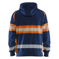 Sweat Zippé à Capuche Haute-Visibilité