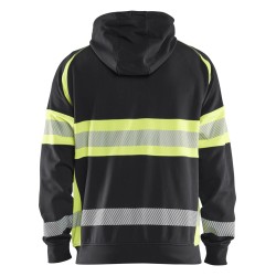 Sweat Zippé à Capuche Haute-Visibilité