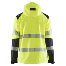 Veste Softshell à Capuche Haute-Visibilité