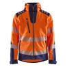 Veste Softshell à Capuche Haute-Visibilité