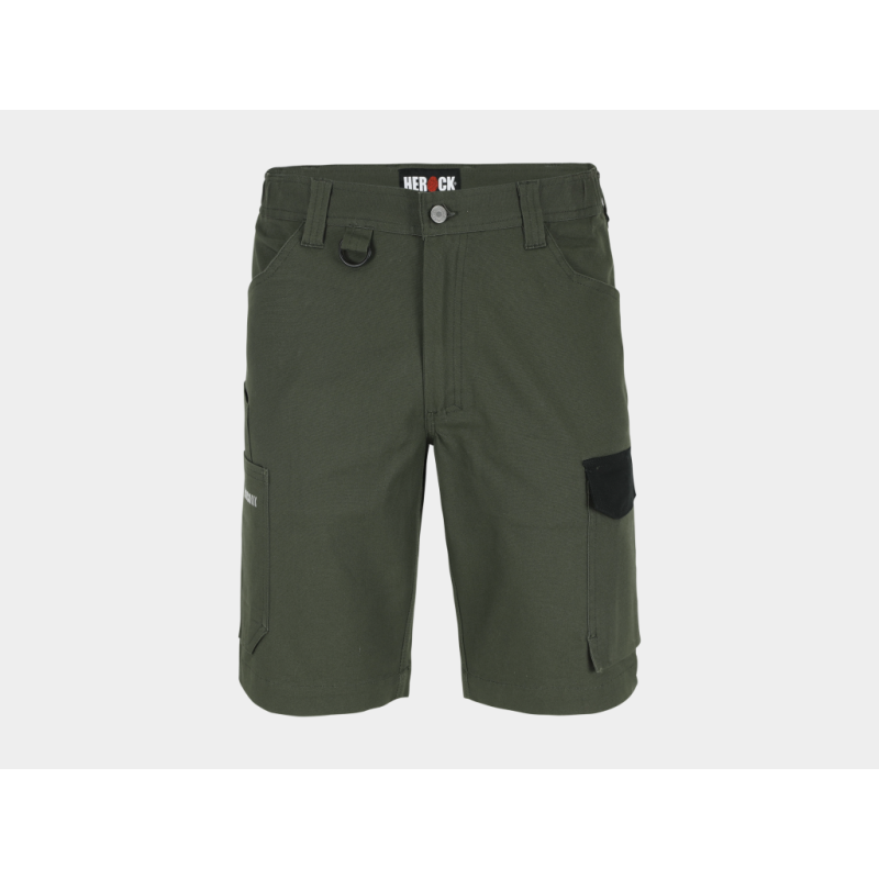 Bermuda de Travail Multi-Poches Extensible