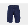 Bermuda jeans de travail multi-poches