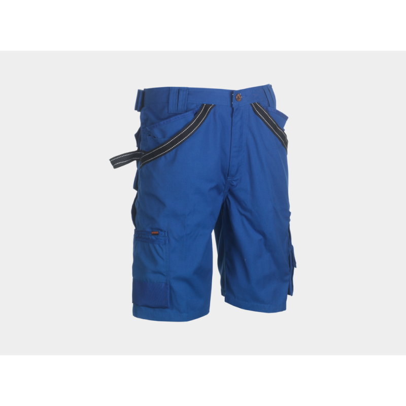 Bermuda de travail déperlant multi-poches avec poches à clous fixes