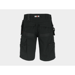 Bermuda de travail déperlant multi-poches avec poches à clous fixes