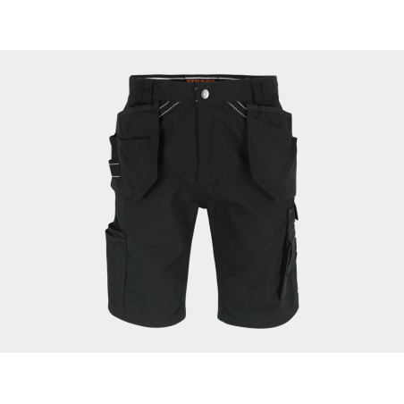 Bermuda de travail déperlant multi-poches avec poches à clous fixes