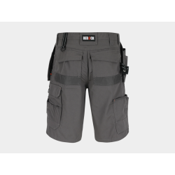 Bermuda de travail déperlant multi-poches avec poches à clous fixes