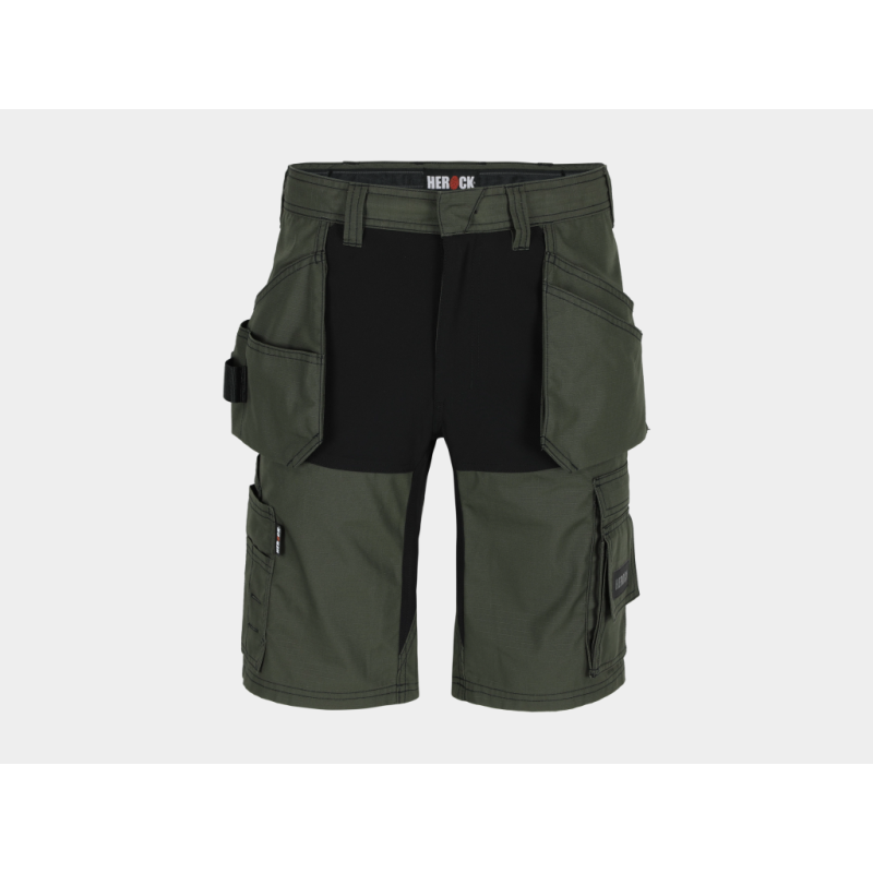 Bermuda de travail multi-poches