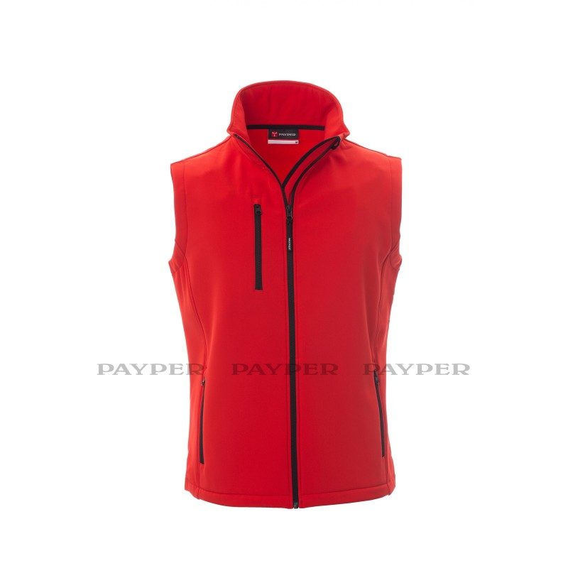 Gilet ergonomique softshell – déperlant et fonctionnel