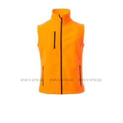 Gilet ergonomique softshell – déperlant et fonctionnel