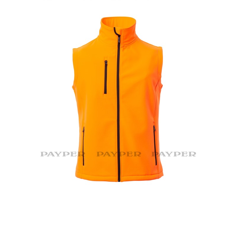 Gilet ergonomique softshell – déperlant et fonctionnel