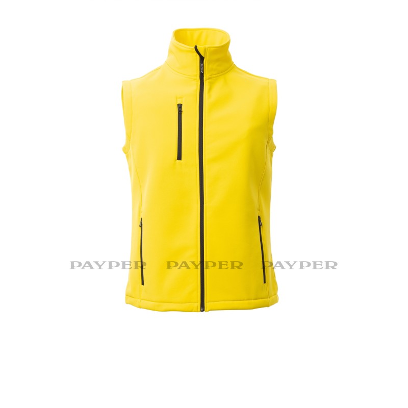 Gilet ergonomique softshell – déperlant et fonctionnel