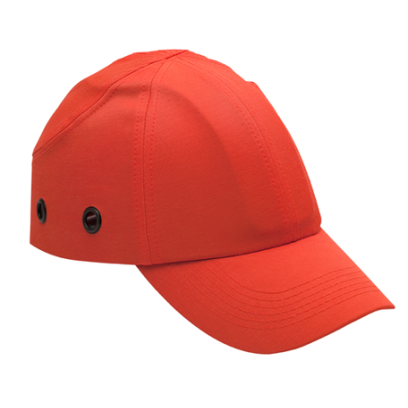 Casquette Anti-Heurt Orange Fluo