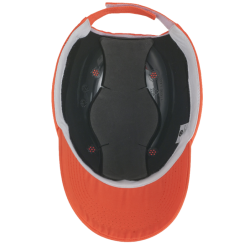 Casquette Anti-Heurt Orange Fluo