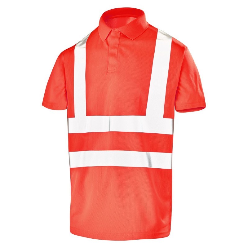 Polo haute visibilité été CEPOVETT