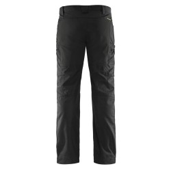 BLAKLADER | Pantalon de travail Slim Noir et gris - Service - 145198459899