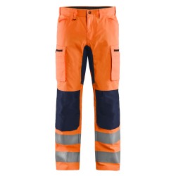 Pantalon artisan haute visibilité stretch