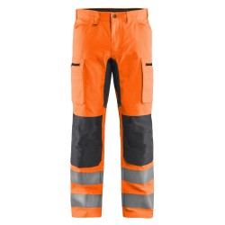 Pantalon artisan haute visibilité stretch