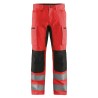 Pantalon artisan haute visibilité stretch