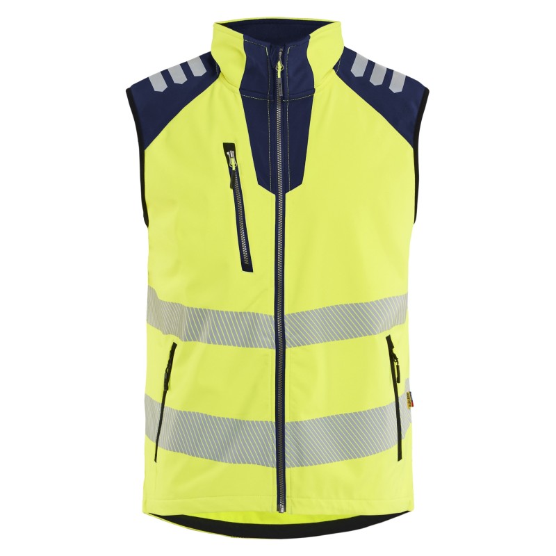 Gilet Softshell Haute-Visibilité
