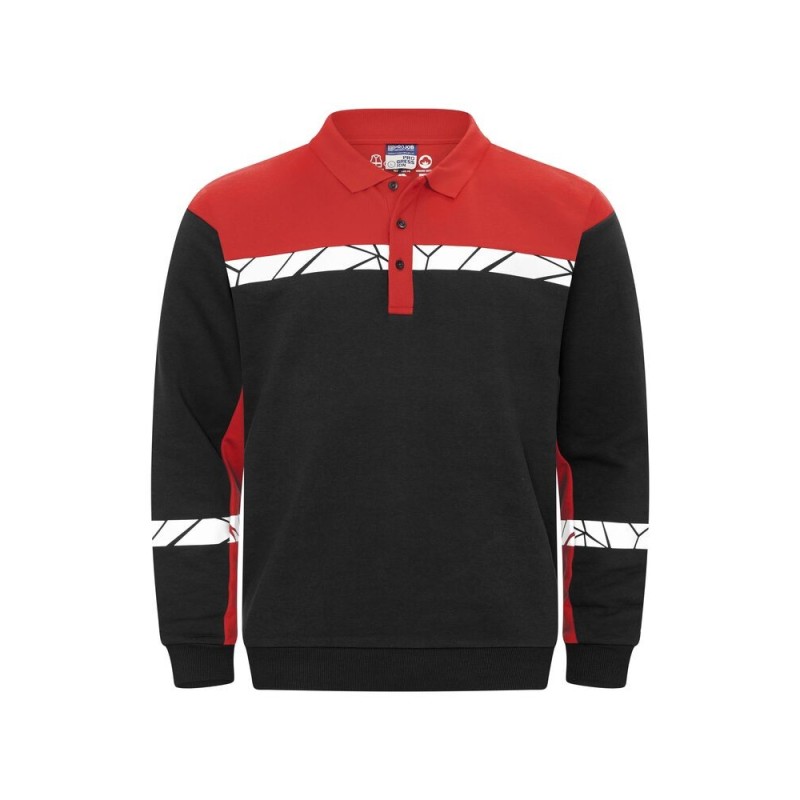 Sweatshirt polo élégant