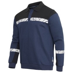 Sweatshirt polo élégant