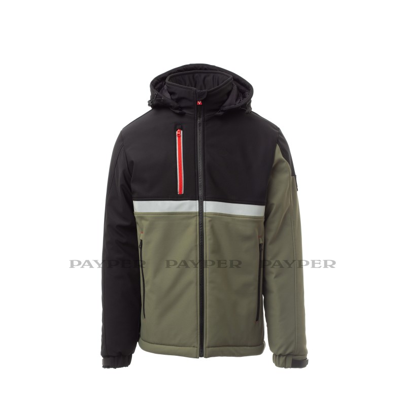 Veste chaude haute visibilité imperméable