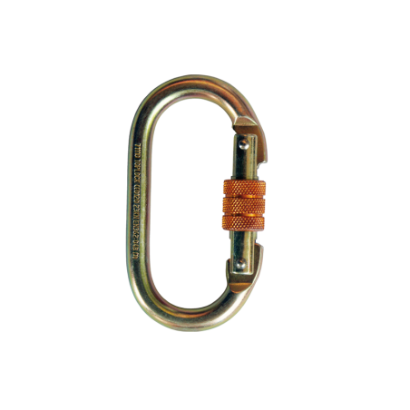 MOUSQUETON CONNECTEUR A VIS - antichute -71110 | TOPLOCK