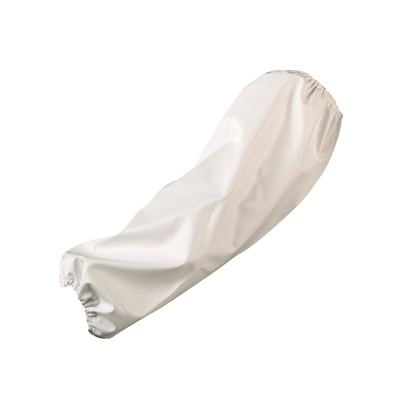Manchette de cuisinier jetable  PU BLANC 45 cm  - Agro-alimentaire - TIDY | 45350