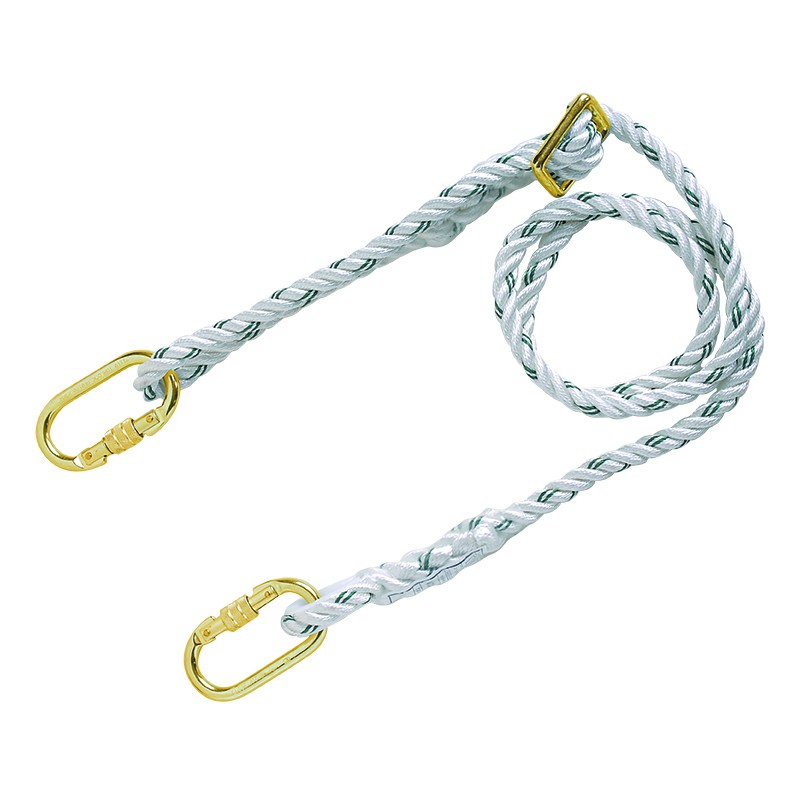 LONGE DE SECURITE REGLABLE, LONG 1.8M - antichute -71202 | TOPLOCK