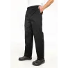 Pantalon de cuisinier élastique noir - Restauration Cuisine - PREMIER | PR553